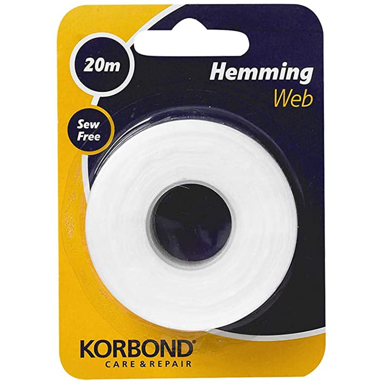 Double-sided iron on hemming tape